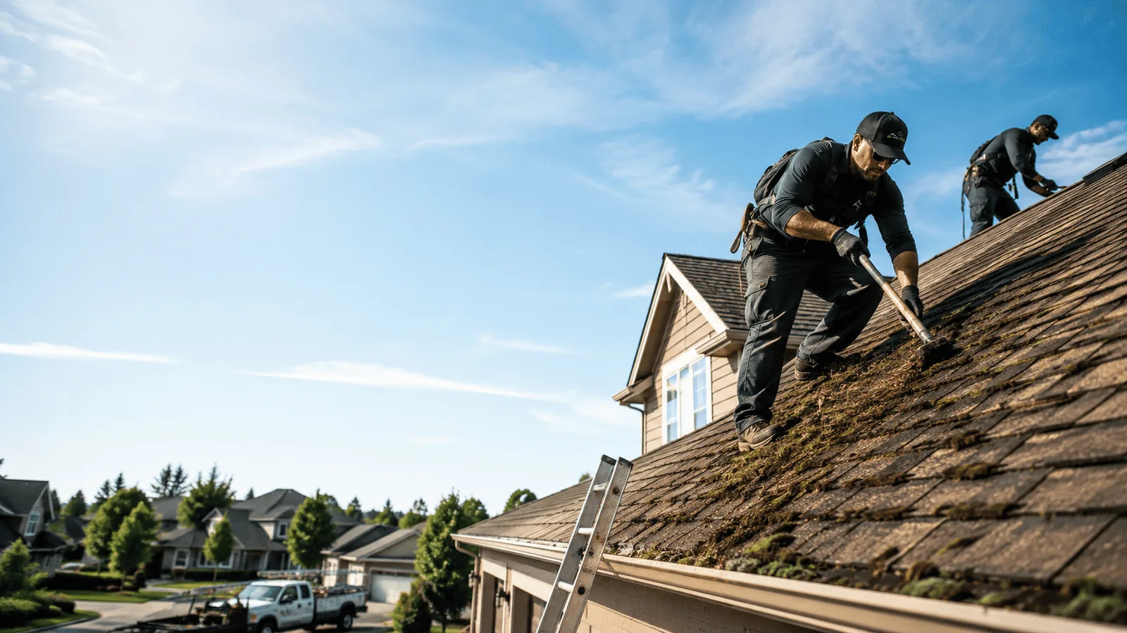 Roof Moss Removal in Cerritos, CA near me